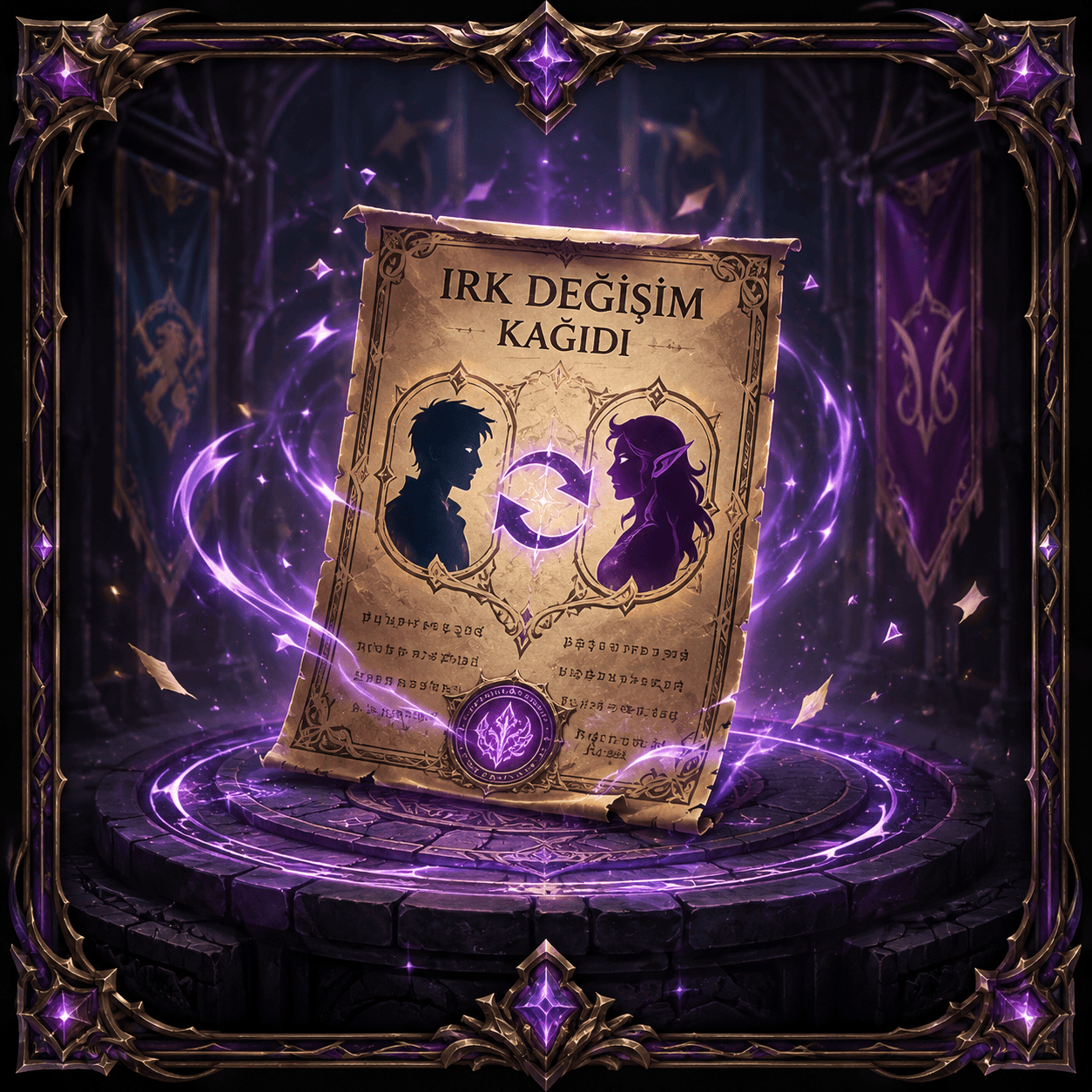Irk değişim kağıdı
