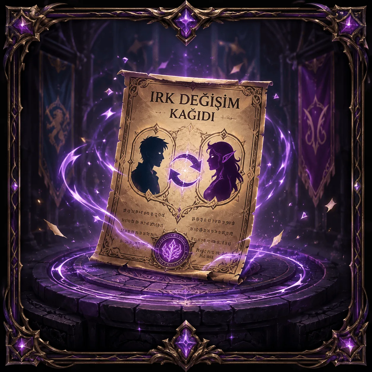 Irk değişim kağıdı